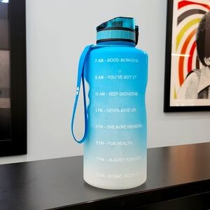 1 by one water bottle (plastic)